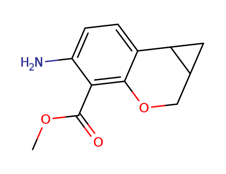 methyl (1aRS,7bSR)-5-amino-1,1a,2,7b-tetrahydrocyclopropa[c]chromene-4-carboxylate