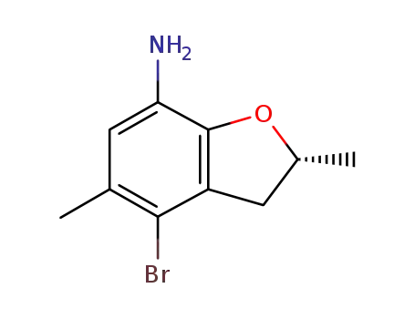 (R)-4-bromo-2,5-dimethyl-2,3-dihydrobenzofuran-7-amine