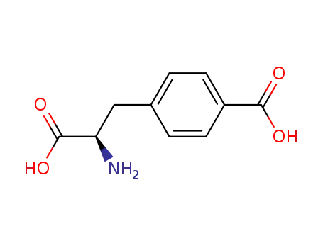 Molecular Structure of 126109-42-0 (4-CARBOXY-L-PHENYLALANINE)