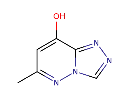 Molecular Structure of 18591-70-3 (6-METHYL[1,2,4]TRIAZOLO[4,3-B]PYRIDAZIN-8-OL)