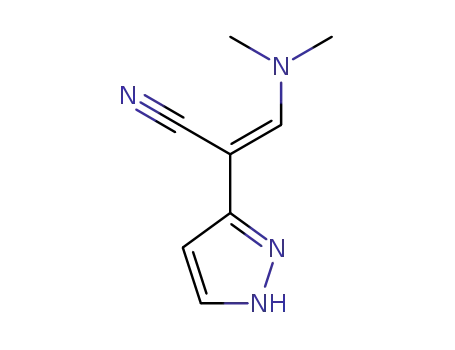 (Z)-3-(dimethylamino)-2-(1H-pyrazol-3-yl)acrylonitrile