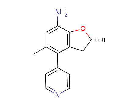 (R)-2,5-dimethyl-4-(pyridin-4-yl)-2,3-dihydrobenzofuran-7-amine