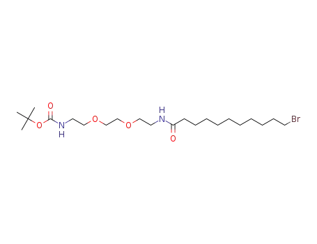 tert-butyl [2-(2-{2-[(11-bromoundecanoyl)amino]ethoxy}ethoxy)ethyl]carbamate