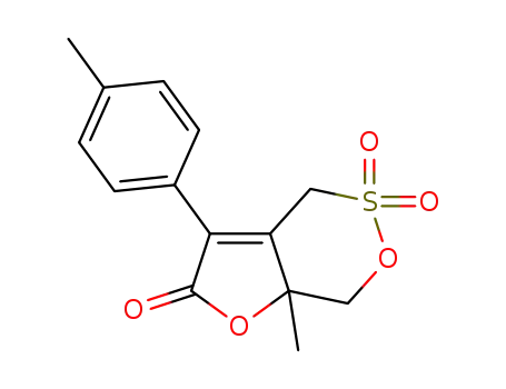 3-(4-methylphenyl)-7a-methyl-7,7a-dihydrofuran[3,2-d][1,2]oxathin-5,5-dioxide-2(4H)-one