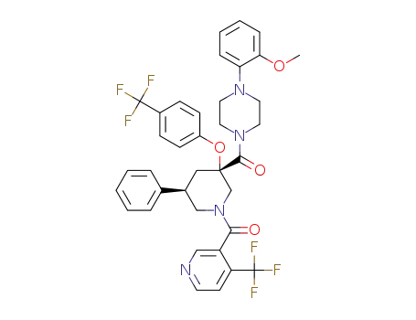 C<sub>37</sub>H<sub>34</sub>F<sub>6</sub>N<sub>4</sub>O<sub>4</sub>