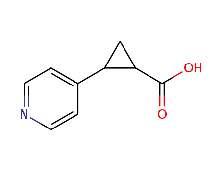 2-(Pyridin-4-yl)cyclopropane-1-carboxylic acid