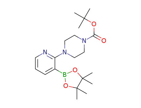 2-(4-BOC-Piperazino)pyridine-3-boronic acid,pinacol ester 1073354-42-3