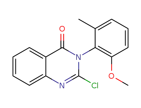 2-chloro-3-(2-methoxy-6-methylphenyl)quinazoline-4(3H)-one