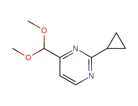 2- 시클로 프로필 -4- 디메 톡시 메틸-피리 미딘