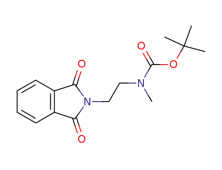 Molecular Structure of 121495-40-7 (2-(2-N-BOC-N-METHYL-AMINOETHYL)-1H-ISOINDOLE-1,3(2H)-DIONE)