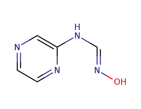 (E)-N'-hydroxy-N-(pyrazin-2-yl)formimidamide