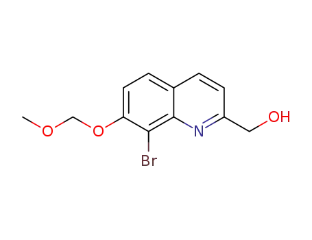 (8-bromo-7-(methoxymethoxy)quinolin-2-yl)methanol