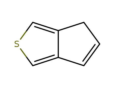 Molecular Structure of 17046-40-1 (4H-Cyclopenta[c]thiophene)