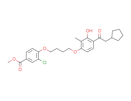 C<sub>26</sub>H<sub>31</sub>ClO<sub>6</sub>