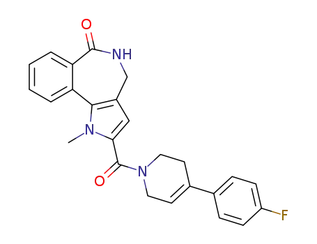 C<sub>25</sub>H<sub>22</sub>FN<sub>3</sub>O<sub>2</sub>