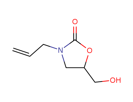 2-Oxazolidinone,5-(hydroxymethyl)-3-(2-propen-1-yl)-
