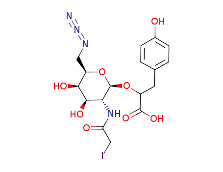C<sub>17</sub>H<sub>21</sub>IN<sub>4</sub>O<sub>8</sub>