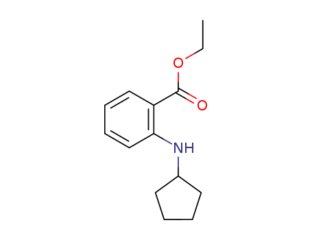 ethyl 2-(cyclopentylamino)benzoate