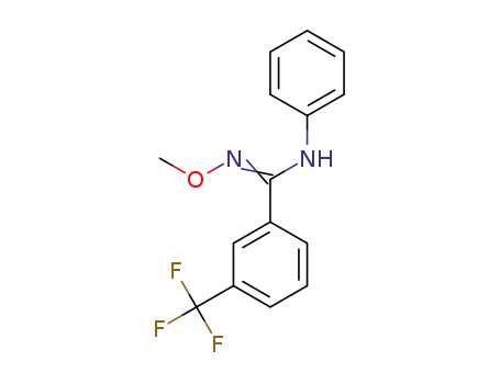N'-methoxy-N-phenyl-3-(trifluoromethyl)benzimidamide