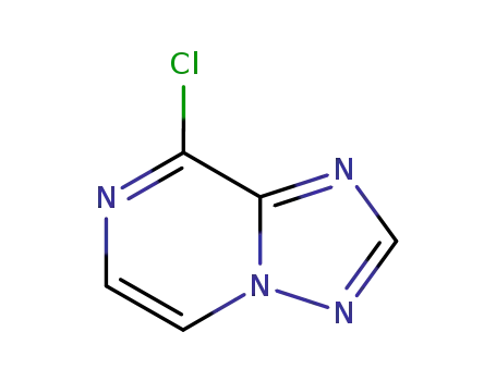 Molecular Structure of 74803-32-0 (8-CHLORO-[1,2,4]TRIAZOLO[1,5-A]PYRAZINE)