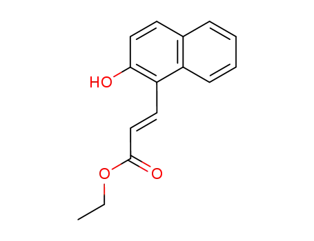 2-Propenoic acid, 3-(2-hydroxy-1-naphthalenyl)-, ethyl ester, (2E)-