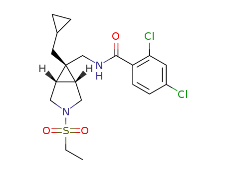 C<sub>19</sub>H<sub>24</sub>Cl<sub>2</sub>N<sub>2</sub>O<sub>3</sub>S