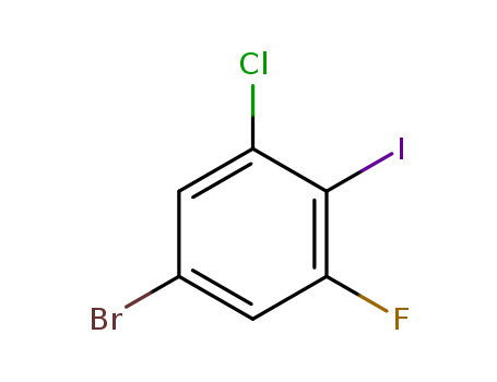 5-BroMo-1-chloro-3-fluoro-2-iodobenzene