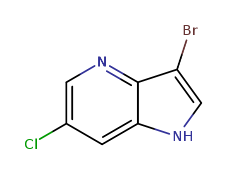 1H-Pyrrolo[3,2-b]pyridine, 3-bromo-6-chloro-