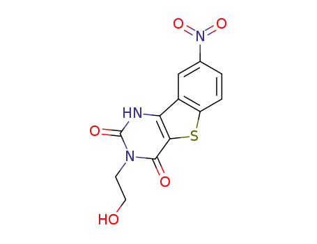 3-(2-hydroxyethyl)-8-nitro[1]benzothieno[3,2-d]pyrimidine-2,4(1H,3H)-dione