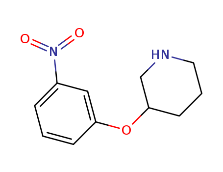 3-(3-NITROPHENOXY)PIPERIDINE