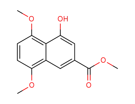 methyl 4-hydroxy-5,8-dimethoxynaphthalene-2-carboxylate