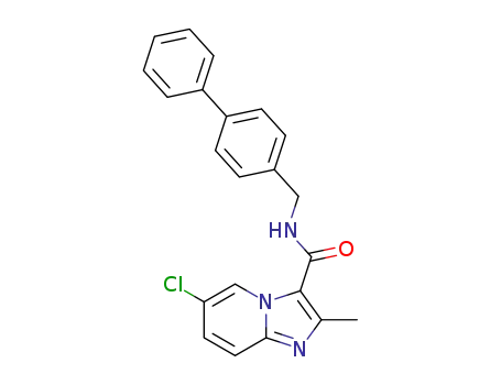 N-([1,1'-biphenyl]-4-ylmethyl)-6-chloro-2-methylimidazo[1,2-a]pyridine-3-carboxamide