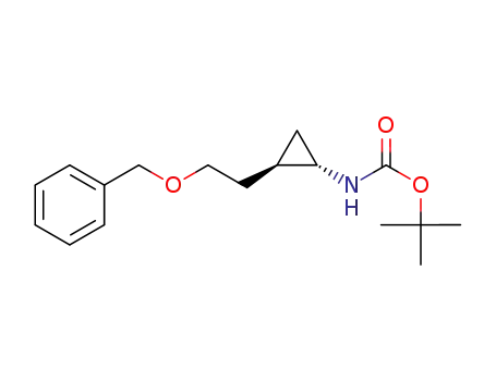 (1R,2S)-1-(2-benzyloxy)ethyl-2-(t-buthoxycarbonyl)aminocyclopropane