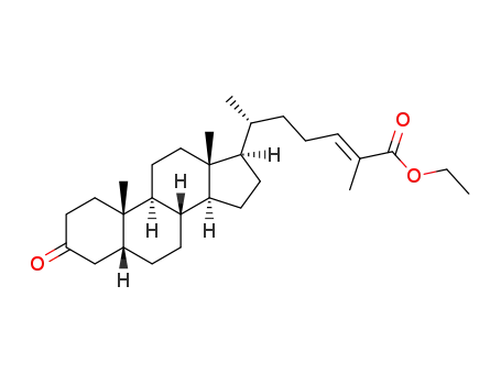 ethyl (E)-3-oxo-5β-cholest-25-enoate