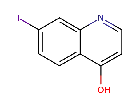 Molecular Structure of 22297-71-8 (4-HYDROXY-7-IODOQUINOLINE)