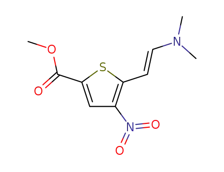 methyl 5-[(E)-2-(dimethylamino)ethenyl]-4-nitrothiophene-2-carboxylate