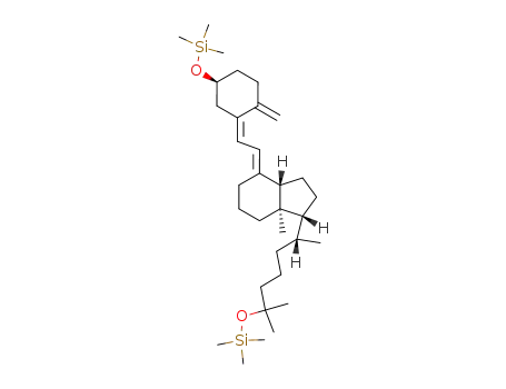 25-hydroxyvitamin D<sub>3</sub> pertrimethylsilyl ether