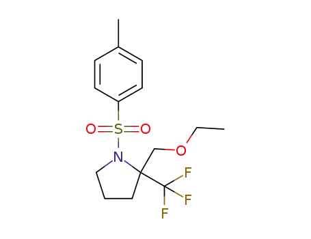 2-ethoxymethyl-1-tosyl-2-(trifluoromethyl)pyrrolidine