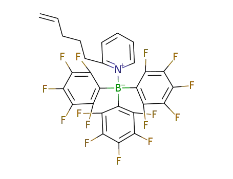 Molecular Structure of 1632293-78-7 (C<sub>28</sub>H<sub>13</sub>BF<sub>15</sub>N)