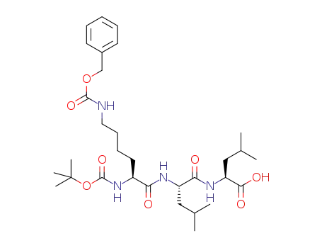 Boc-L-Lys(Cbz)-L-Leu-L-Leu-OH