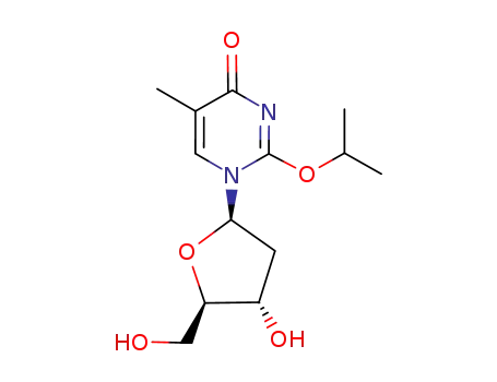 Molecular Structure of 87539-53-5 (Thymidine, 2-O-(1-methylethyl)-)