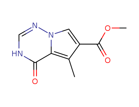 Methyl 4-hydroxy-5-methylpyrrolo[1,2-f][1,2,4] triazine-6-carboxylate