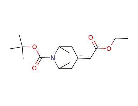 Tert-butyl 3-(2-ethoxy-2-oxoethylidene)-8-azabicyclo[3.2.1]octane-8-carboxylate