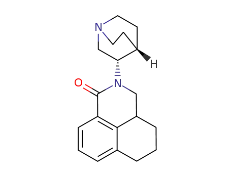 Molecular Structure of 135729-61-2 (1H-Benz[de]isoquinolin-1-one,2-(3S)-1-azabicyclo[2.2.2]oct-3-yl-2,3,3a,4,5,6-hexahydro-, (3aS)-)