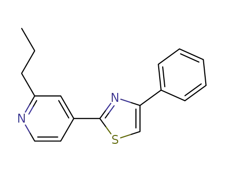 4-phenyl-2-(2-propylpyridin-4-yl)thiazole