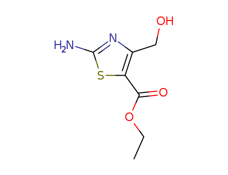 5-Thiazolecarboxylicacid,2-amino-4-(hydroxymethyl)-,ethylester(7CI,8CI,9CI)