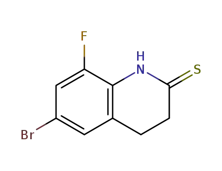 6-bromo-8-fluoro-3,4-dihydroquinoline-2(1H)-thione