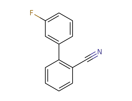 Molecular Structure of 1352318-38-7 (2-(3-Fluorophenyl)benzonitrile)