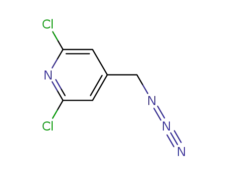 Molecular Structure of 823189-02-2 (Pyridine, 4-(azidomethyl)-2,6-dichloro-)
