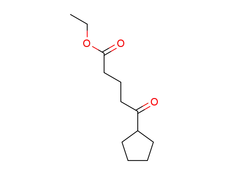 Molecular Structure of 24071-97-4 (ETHYL 5-CYCLOPENTYL-5-OXOVALERATE)